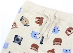 Name It sweatbukser peyote melange dyreprint